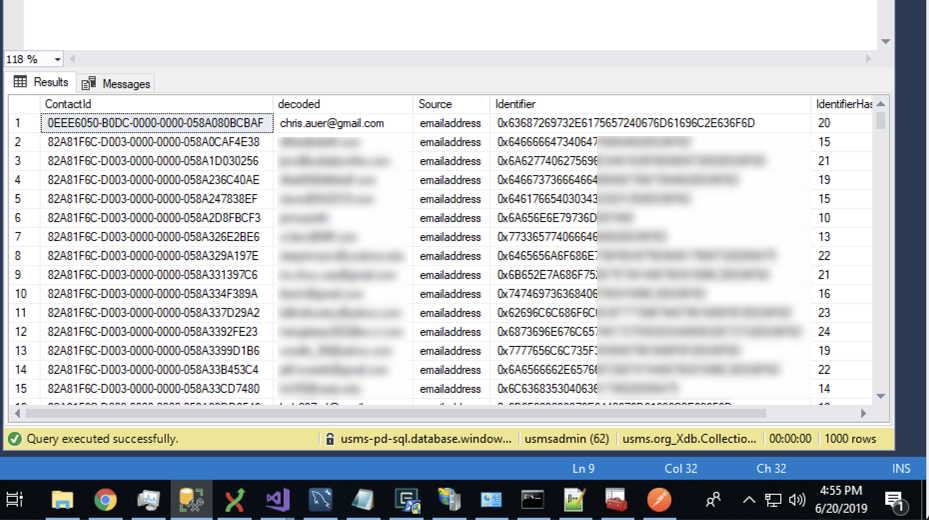 Working with the xConnect hex identifiers